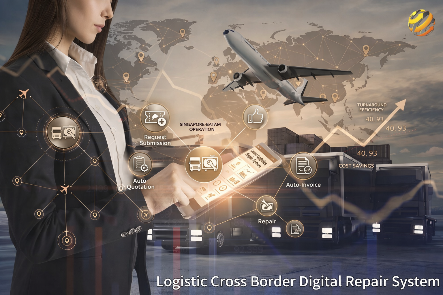 Logistic Cross Border Digital Repair System
